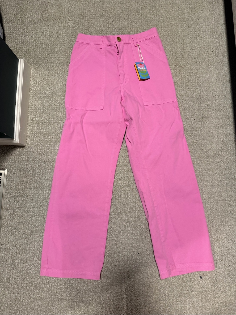 Big Bud Press Pink Straight-Leg Work Pants